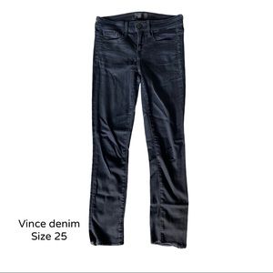Vince Black Denim Size 25
